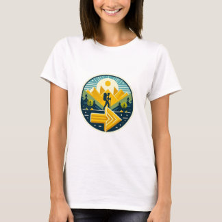 Camino de Santiago The way of st James 0126 T-Shirt