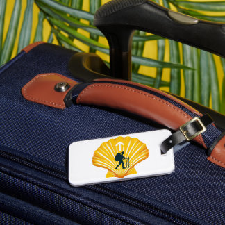 Camino de Santiago The way of st James 0150 Luggage Tag