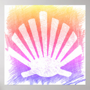 Camino de Santiago The way of st James 0241 Poster