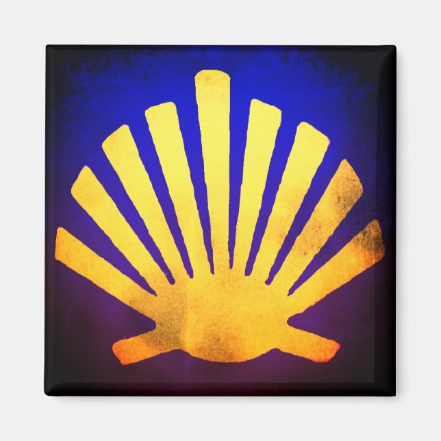 Camino de Santiago The way of st James 0248 Magnet (Front)