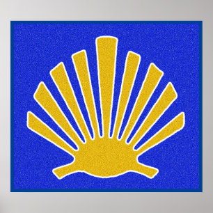 Camino de Santiago The way of st James 0256 Poster