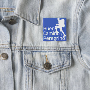Camino de Santiago The way of st James 0328 15 Cm Square Badge