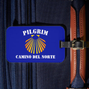 Camino del Norte pilgrims Luggage Tag