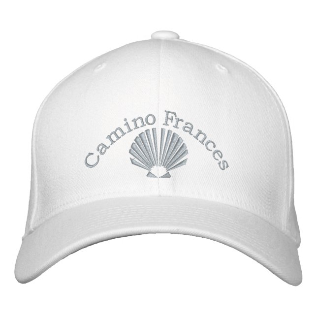 Camino Frances pilgrims Embroidered Hat (Front)