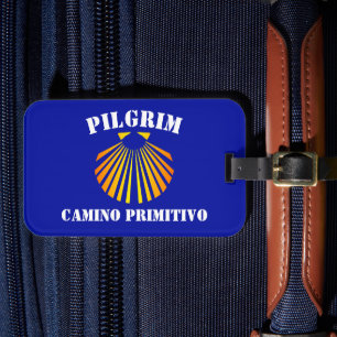 Camino Primitivo pilgrims Luggage Tag