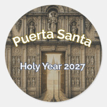 Camino Puerta Santa Holy Year 2027 Patch