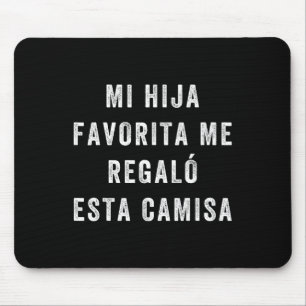 Camisa Para Papa E Hija Camisa Graciosa Para Papa  Mouse Mat