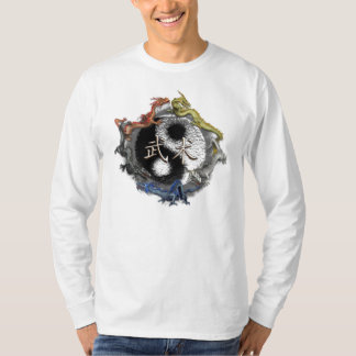 Camiseta 5 dragones wushu T-Shirt