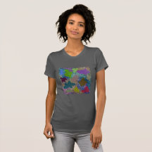 Camiseta con diseño abstracto 1