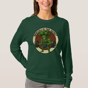Camiseta Fem. Broccoli is the Secret - Frente T-Shirt