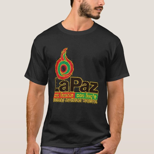 Camiseta La Paz con fuerza con ñeqe T-Shirt (Front)