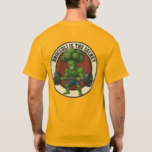 Camiseta Masc. Broccoli is the Secret - Costas T-Shirt