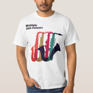 Camiseta Multiple Jazz Concert T-Shirt