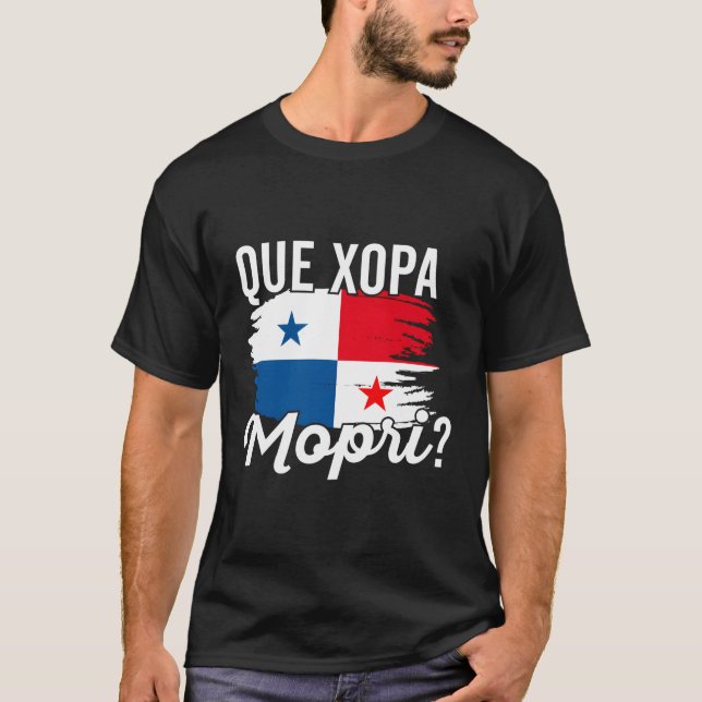 Camiseta Panama Panaian Flag Dna Panameã±O Que Xop T-Shirt (Front)