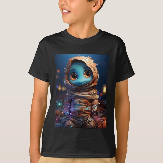 Camiseta (T-shirt) Infantil Múmia Fofa T-Shirt (Front)
