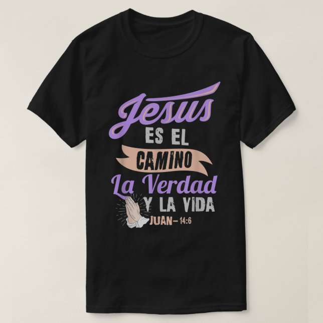 Camisetas Cristianas para mujeres Christian Spanis T-Shirt (Design Front)
