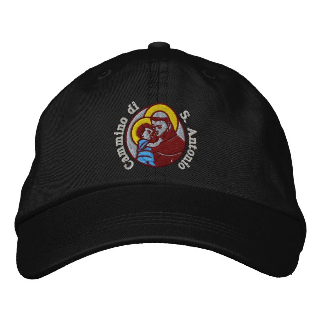Cammino di sant'Antonio Embroidered Hat (Front)