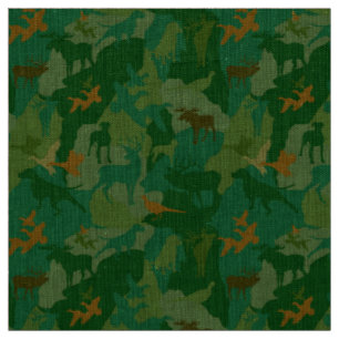 Cammo/camoflauge2/odee/deer/phesant/moose/elk/dog Fabric