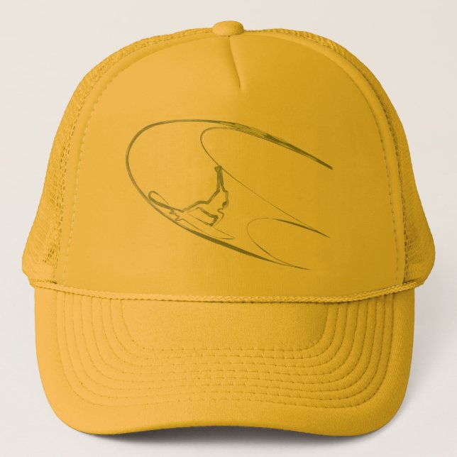 Cammo Surfer Trucker Hat (Front)