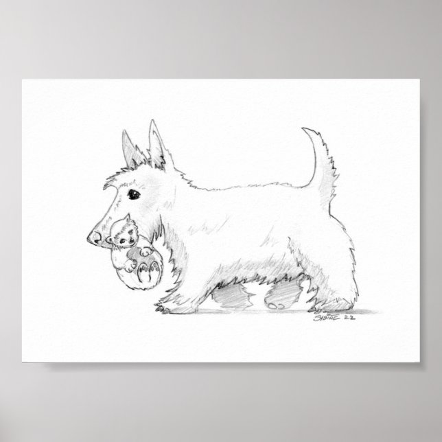 Cammy with Wolverine Cub Poster (Front)