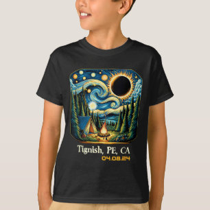 Camng Solar Eclipse Tignish Prince Edward Island T-Shirt