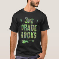 Camo 3rd Grade Rocks Camp Teacher Squad Third Grad