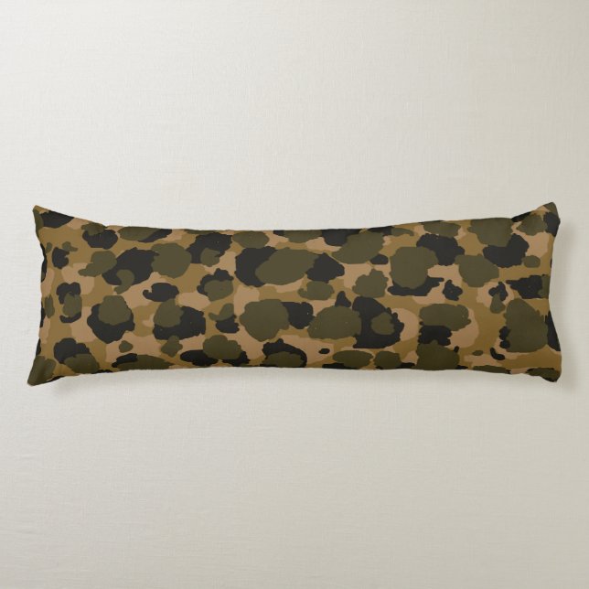 Camo Abstract  Body Cushion (Front)