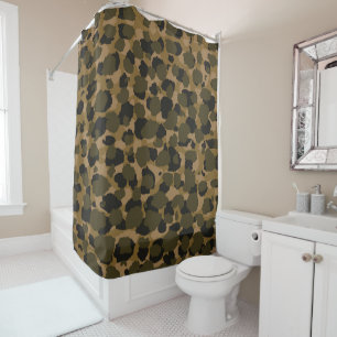 Camo Abstract Shower Curtain