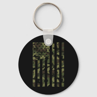 Camo American Flag Usa Camouflage Men Boys Women G Key Ring