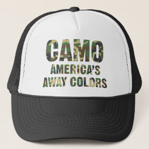 Camo America's Away Colours Trucker Hat