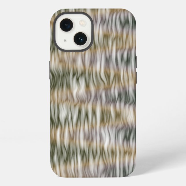 Camo: Arctic Snow Leopard iPhone Case (Back)