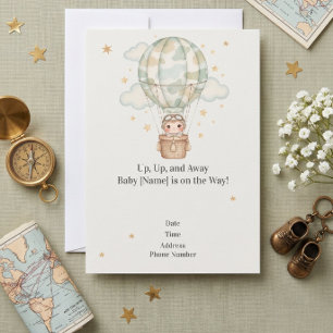 Camo Army Baby Shower Invitation — Military Family