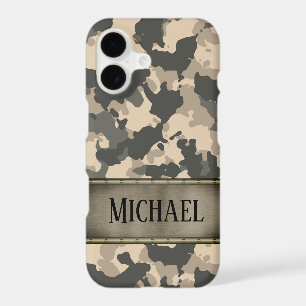 Camo Army Camouflage Green Personalised
