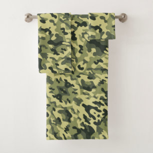 Camo Bath Towel Set