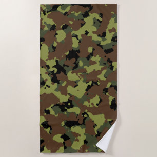 Camo Beach Towel