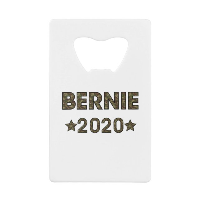 Camo Bernie 2020 Presidential Candidate (Front)