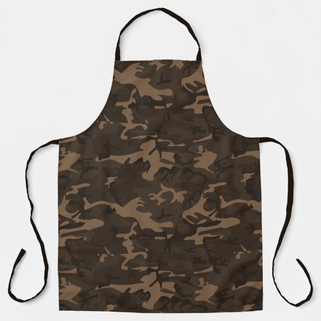 Camo Brown Apron (Front)