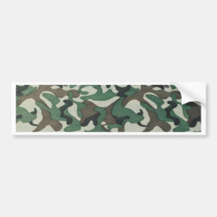 Camo Bumper Sticker