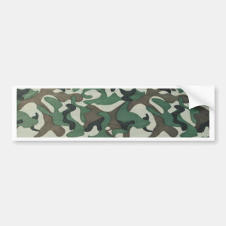 Camo Bumper Sticker