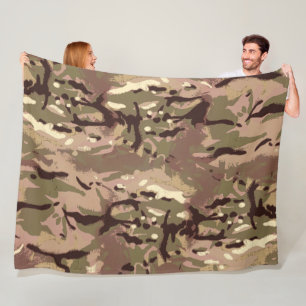 Camo Camo, Wherefore Art Thou? LIDJ Design. Fleece Blanket