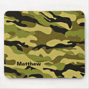 Camo Camouflage Army Mouse Mat