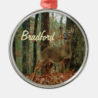 Camo,Camouflage Deer personalized Metal Tree Decoration