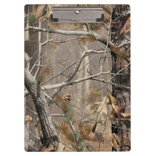 Camo Camouflage Hunting Real Tree Hunte Clip Board
