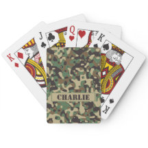 Camo camouflage pattern personalised name