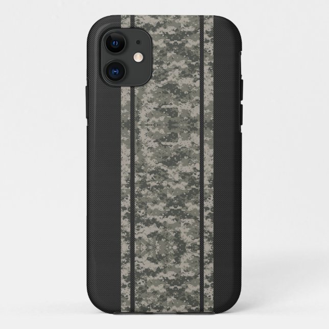 Camo & Carbon Fibre iPhone 5 Case (Back)