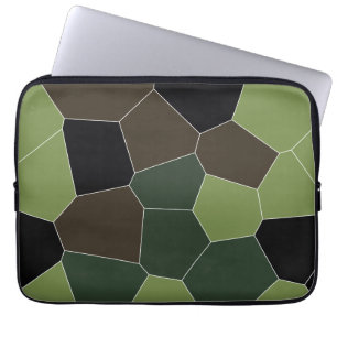 Camo Color Abstract Pattern Laptop Sleeve