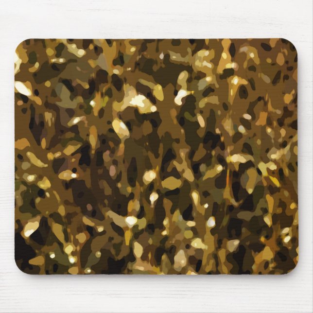 Camo Colour Abstract Pattern Mouse Mat (Front)
