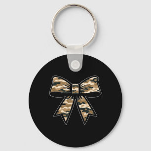 Camo Coquette Bow Duck Hunt Duck Hunting Women Gir Key Ring