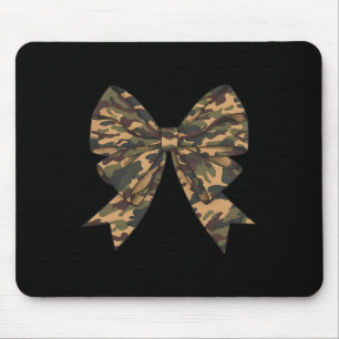 Camo Coquette Bow Duck Hunting Girls Kids Women Hu Mouse Mat