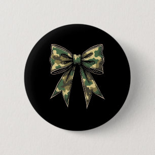 Camo Coquette Bow Hunt Duck Hunting Camouflage 2 6 Cm Round Badge